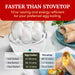 7-Egg Automatic Easy Egg Cooker, Steamer, Poacher (White)