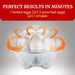 7-Egg Automatic Easy Egg Cooker, Steamer, Poacher (White)