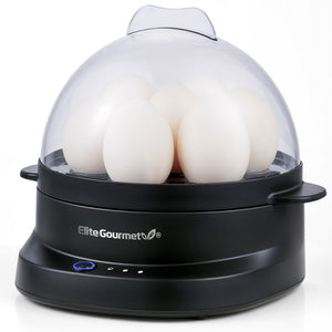 7-Egg Electric Egg Cooker with Voice Alerts