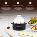 7-Egg Electric Egg Cooker with Voice Alerts