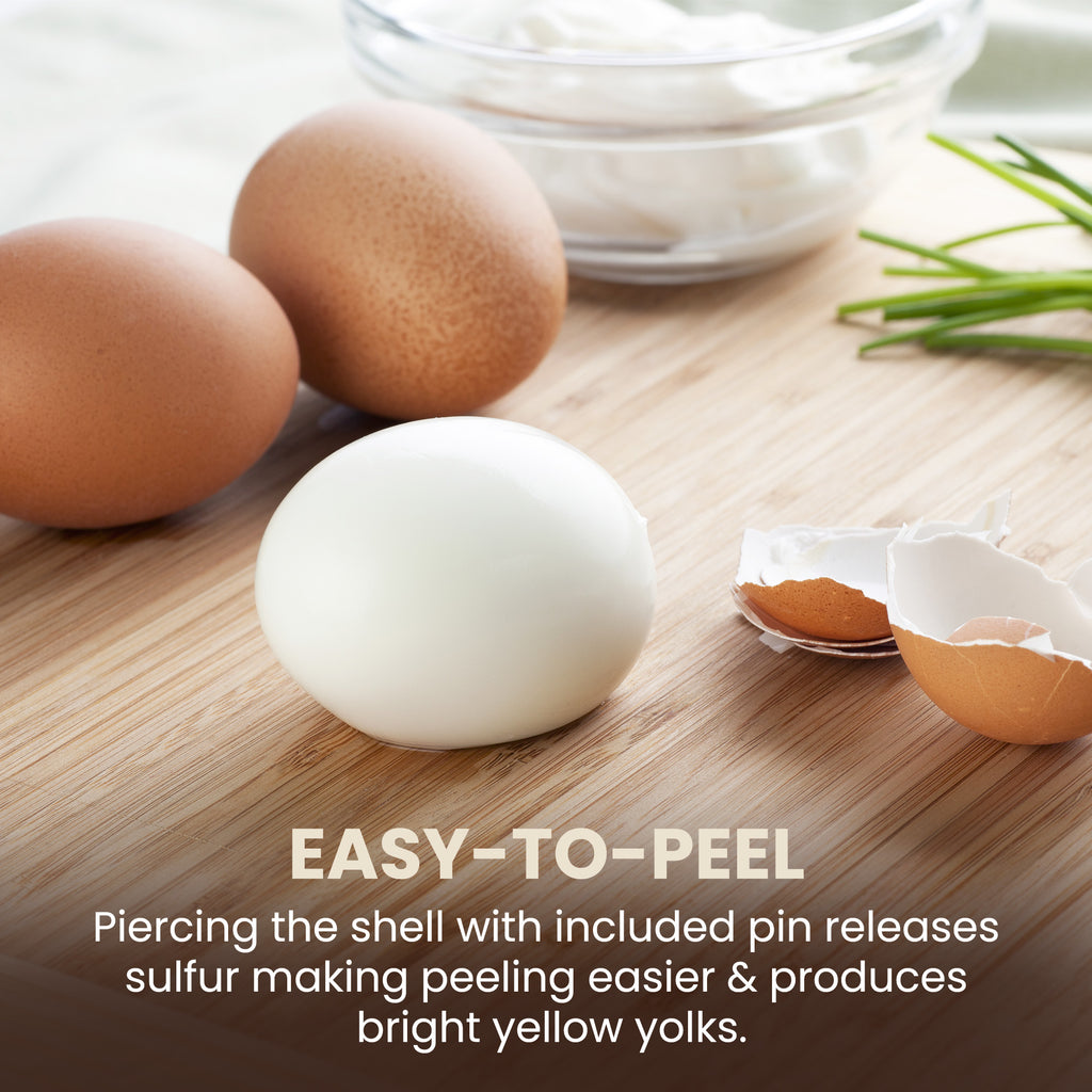 7-Egg Electric Egg Cooker with Voice Alerts