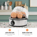 7-Egg Easy Egg Cooker (Stainless Steel)