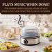 7-Egg Automatic Easy Egg Cooker, Steamer, Poacher (Stainless Steel)