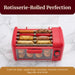 8 Hot Dog Roller & Toaster Oven