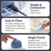 1 Pint Cordless Ice Cream Maker with 2 Freezer Bowls