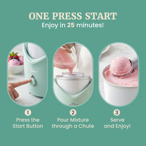 2Qt Automatic Ice Cream Maker (Mint)