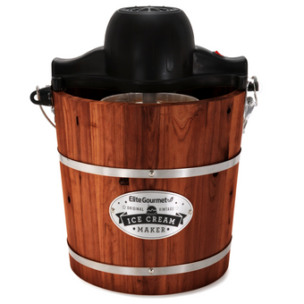 4 Qt. Electric Motorized Bucket Ice Cream Maker