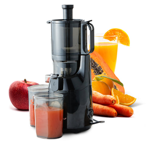 Masticating Slow Juicer with 5.2" Chute