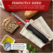 Electric Knife with Dual Serrated Blades