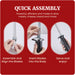 Electric Knife with Dual Serrated Blades