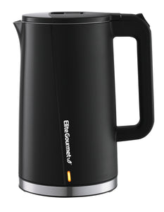 1.7L Double Wall Cordless Electric Kettle with Auto Shut-Off