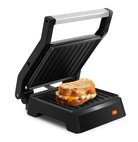 Nonstick Electric Panini Grill. Contact Grill. 180° Indoor Grill
