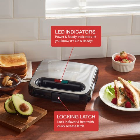 2 Slice Cool-Touch Sandwich & Snack Maker