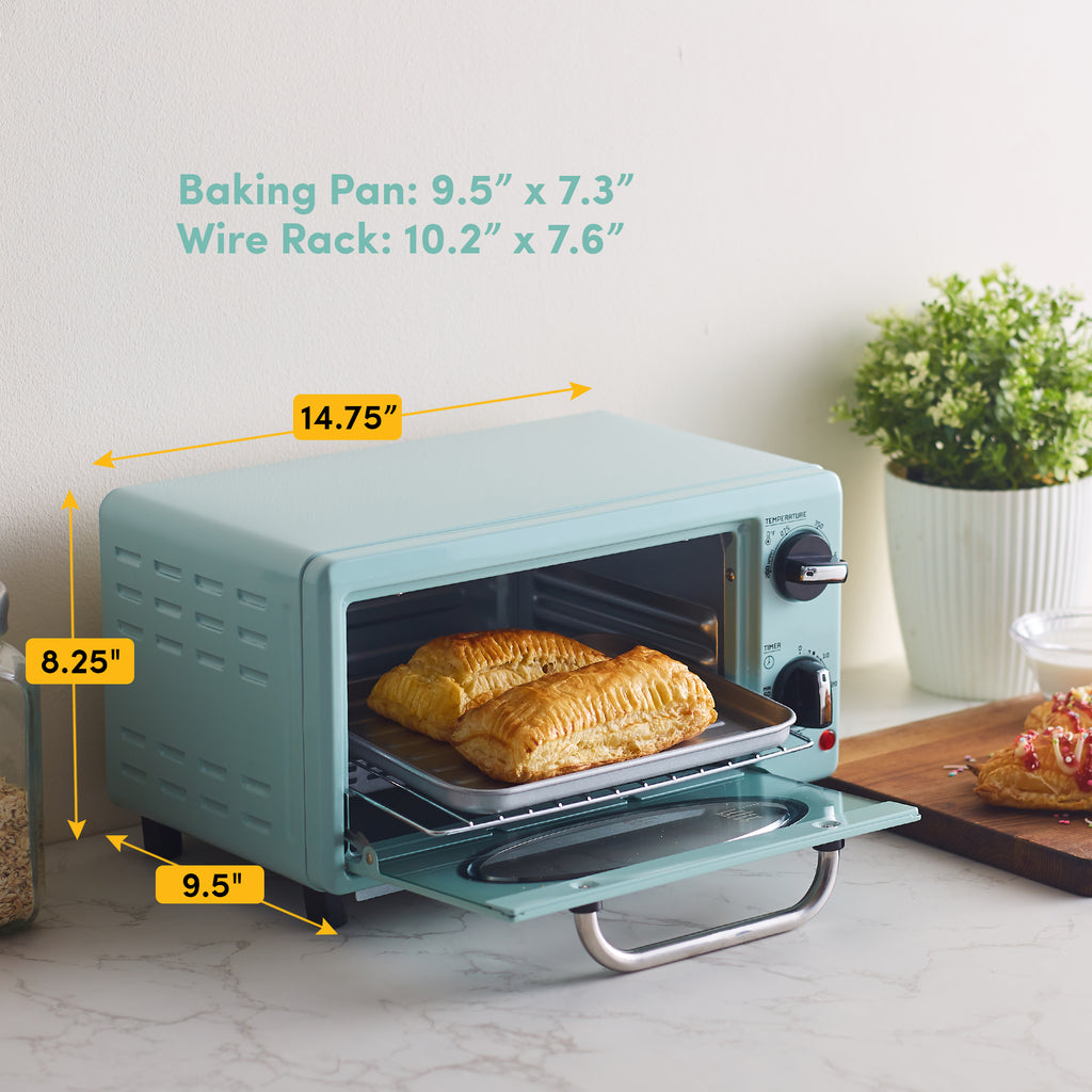 Diner 50’s Retro Countertop Toaster oven