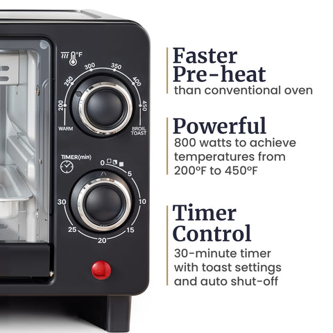 4-Slice Toaster Oven