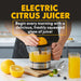 3 Cups Electric Citrus Orange Juicer