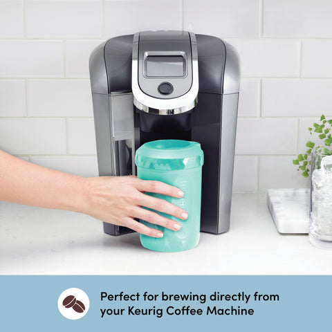Hyperchiller Instant Coffee/Beverage Cooler, Aqua Sky