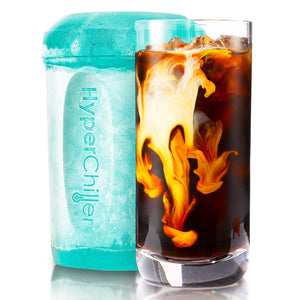 Hyperchiller Instant Coffee/Beverage Cooler, Aqua Sky