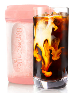 Hyperchiller Instant Coffee/Beverage Cooler, Rose Gold