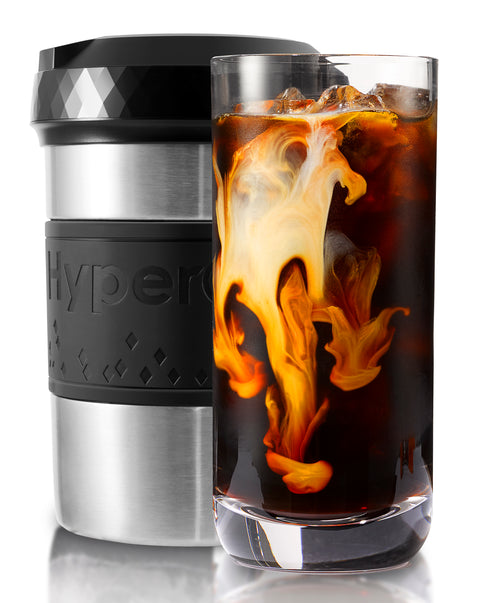 Hyperchiller Instant Coffee/Beverage Cooler, Stainless Steel