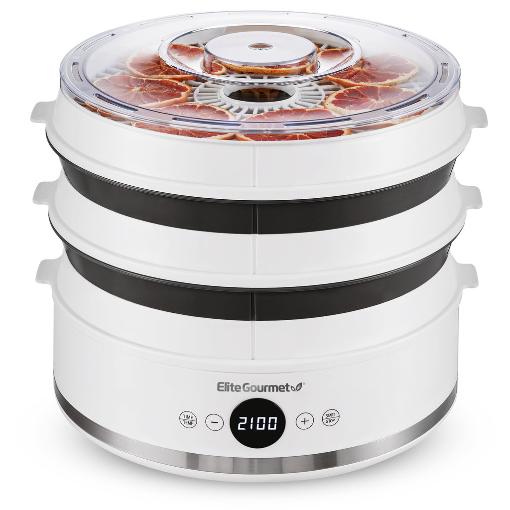 5 Tier Digital Food Dehydrator with BPA Free SlimStore™ Collapsible Trays