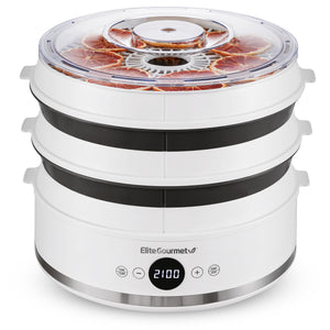 5 Tier Digital Food Dehydrator with BPA Free SlimStore™ Collapsible Trays
