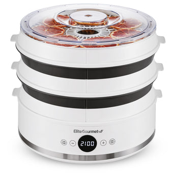 5 Tier Digital Food Dehydrator with BPA Free SlimStore™ Collapsible Trays