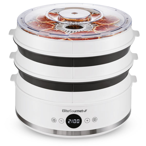 5 Tier Digital Food Dehydrator with BPA Free SlimStore™ Collapsible Trays