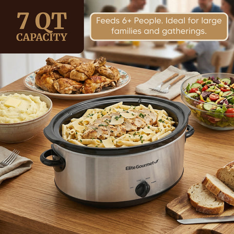 7 Quart Slow Cooker
