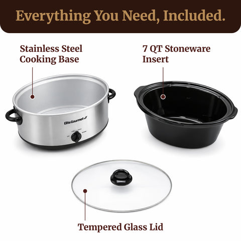 7 Quart Slow Cooker