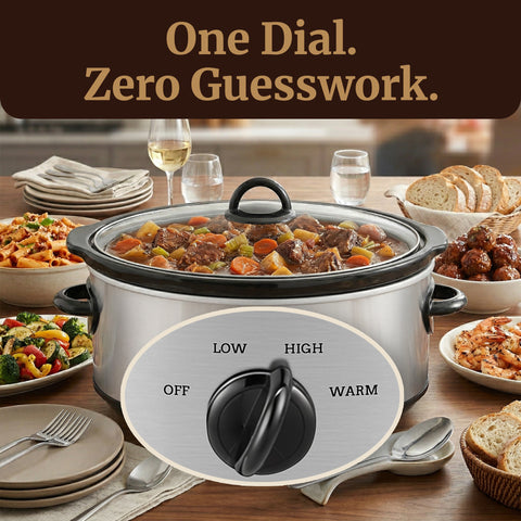 7 Quart Slow Cooker