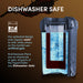 Hyperchiller Instant Coffee/Beverage Cooler, Slate Blue