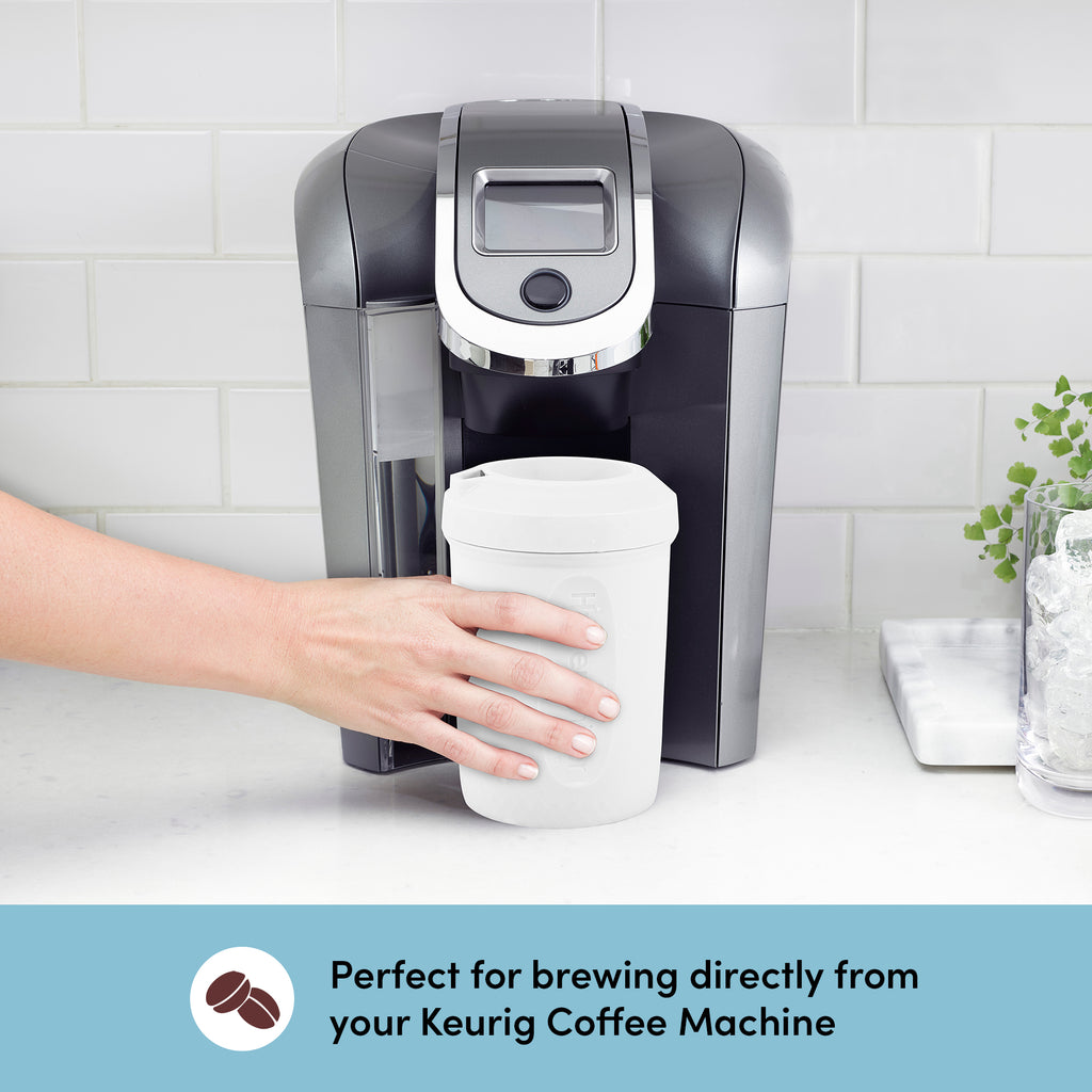 Hyperchiller Instant Coffee/Beverage Cooler, White