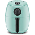 2.1 Qt. personal air fryer with adjustable temperature & timer. In mint color.
