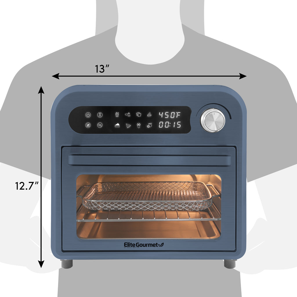 Elite Gourmet Stainless Steel Infinite-Use Air Fryer Oven, 1 ct - Fry's  Food Stores