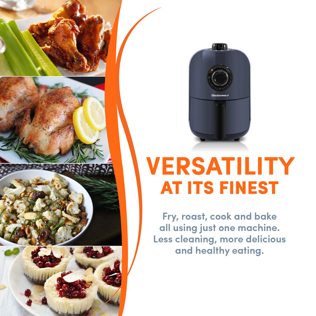 1.1 Qt. Personal Air Fryer with 30-min Timer