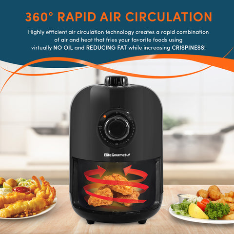 1.1Qt. Personal Air Fryer with 30-min Timer EAF1121