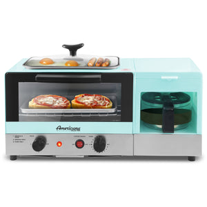 Elite Gourmet Portable ETO3300M Vintage 50's Diner Retro Countertop Toaster  oven, Bake, Broil, Toast, Fits 12” Pizza - AliExpress