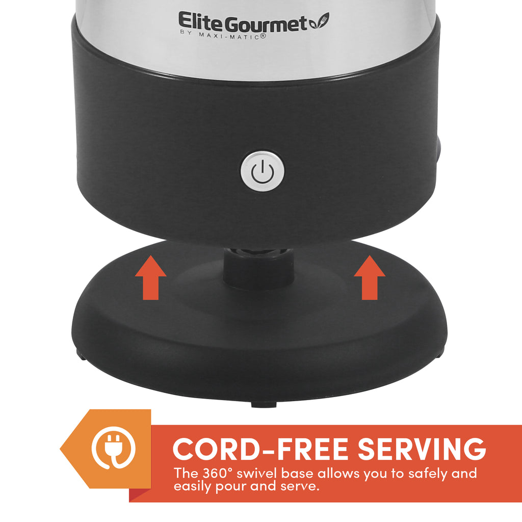 Elite Gourmet EC812 Coffee Percolator #9A — Guidalor