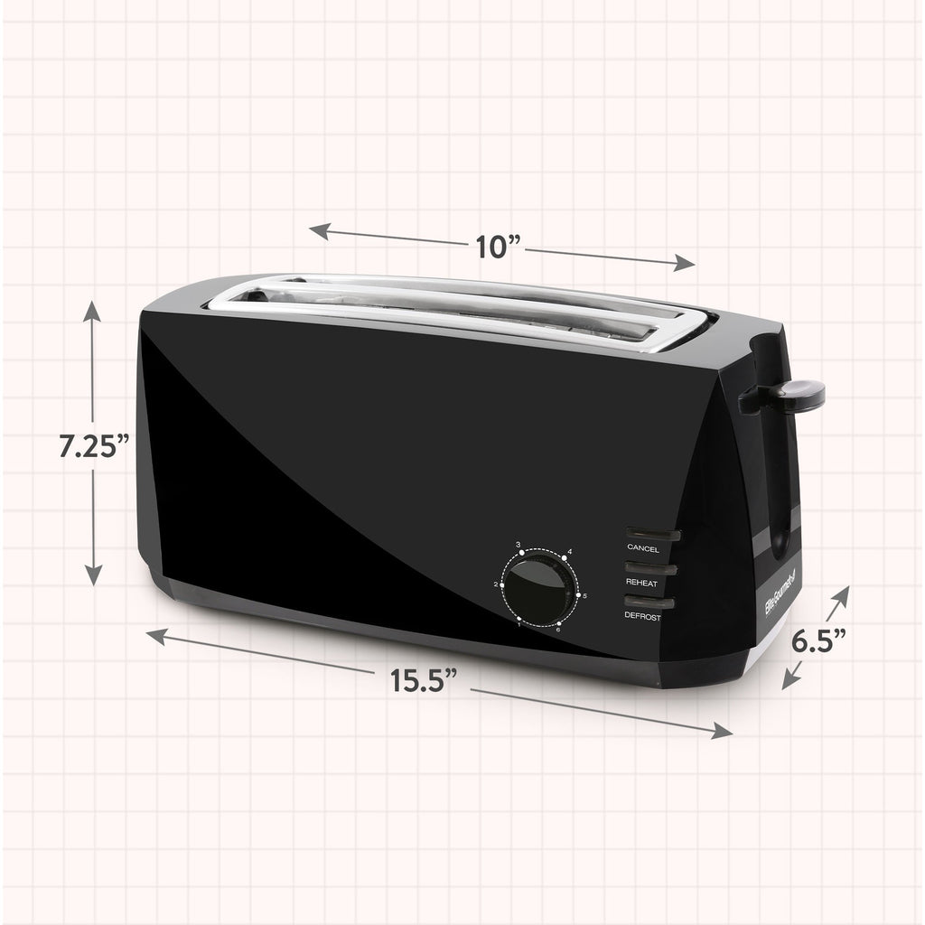 4 Slice Long Slot Cool Touch Toaster