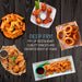DEEP FRY! FRY UP RESTAURANT QUALITY SNACKS AND ENTREES RIGHT AT HOME! Image shown: various type of deep fried foods.