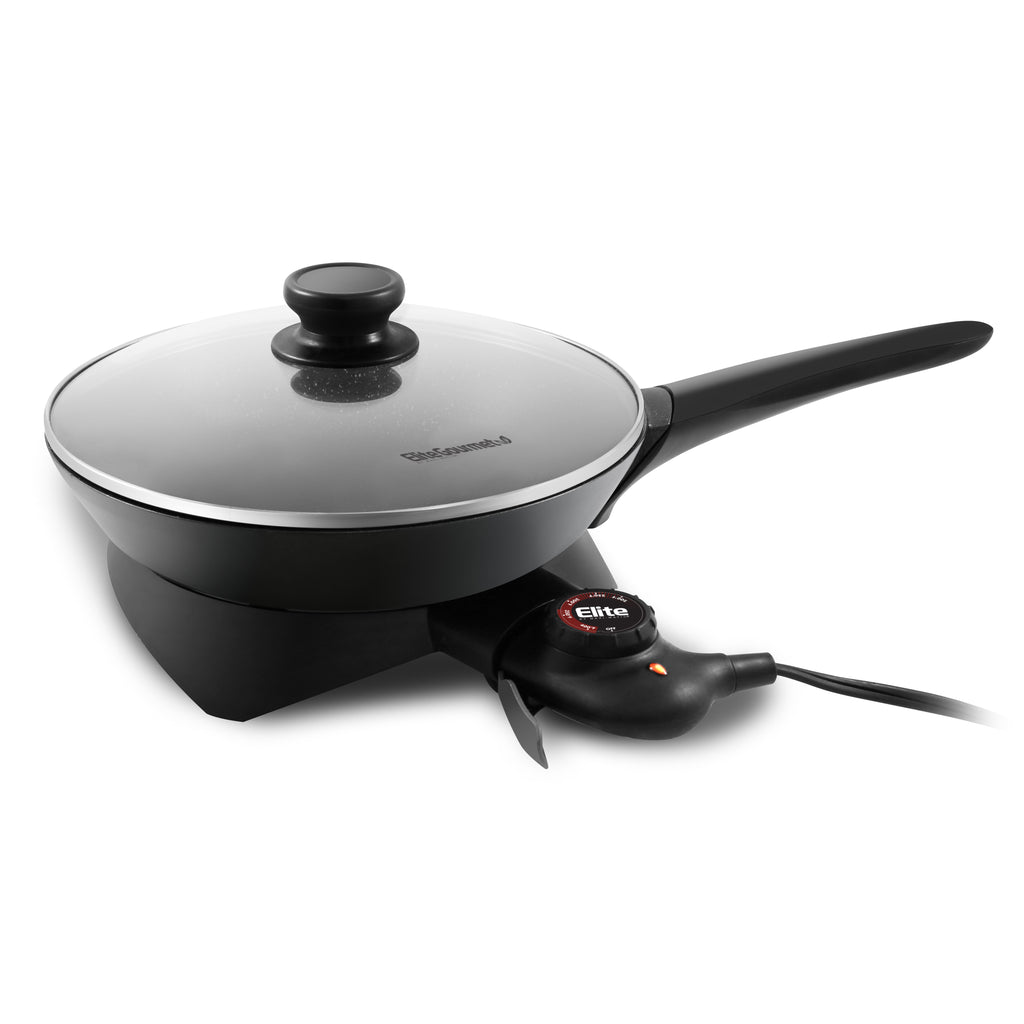 10” 2Qt. Nonstick Electric Skillet with Glass Lid