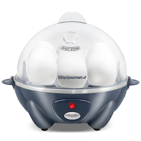 Dark Gray Automatic Egg Cooker