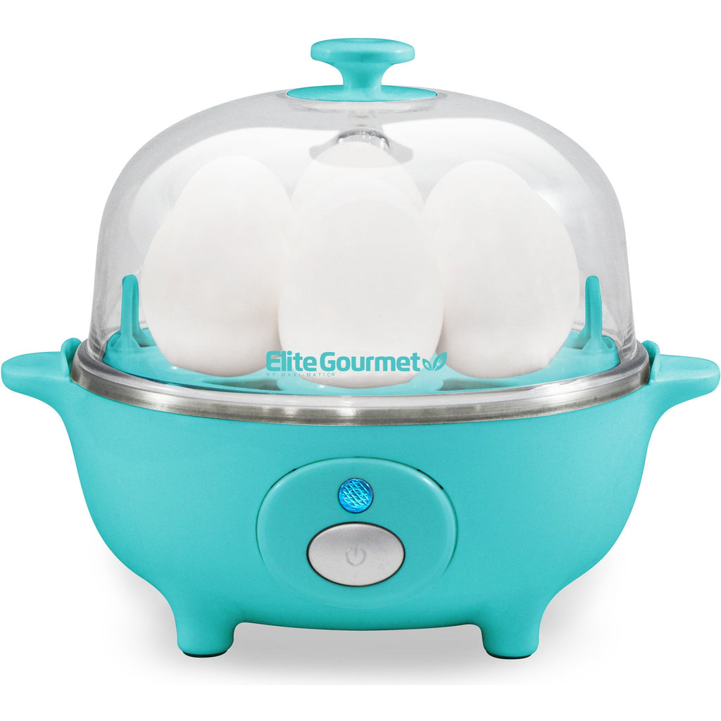 Teal Automatic Egg Cooker