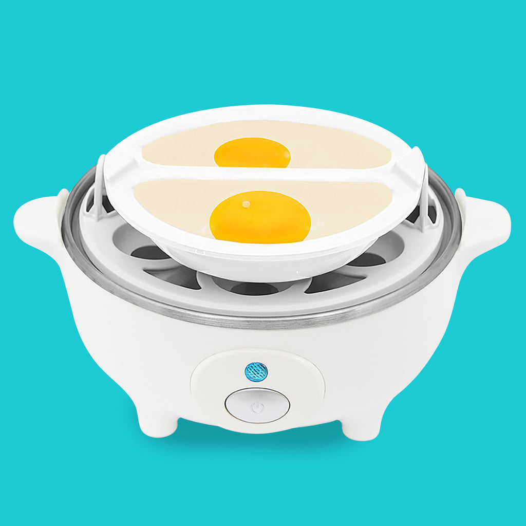Elite Gourmet egg cooker poaching tray eggs