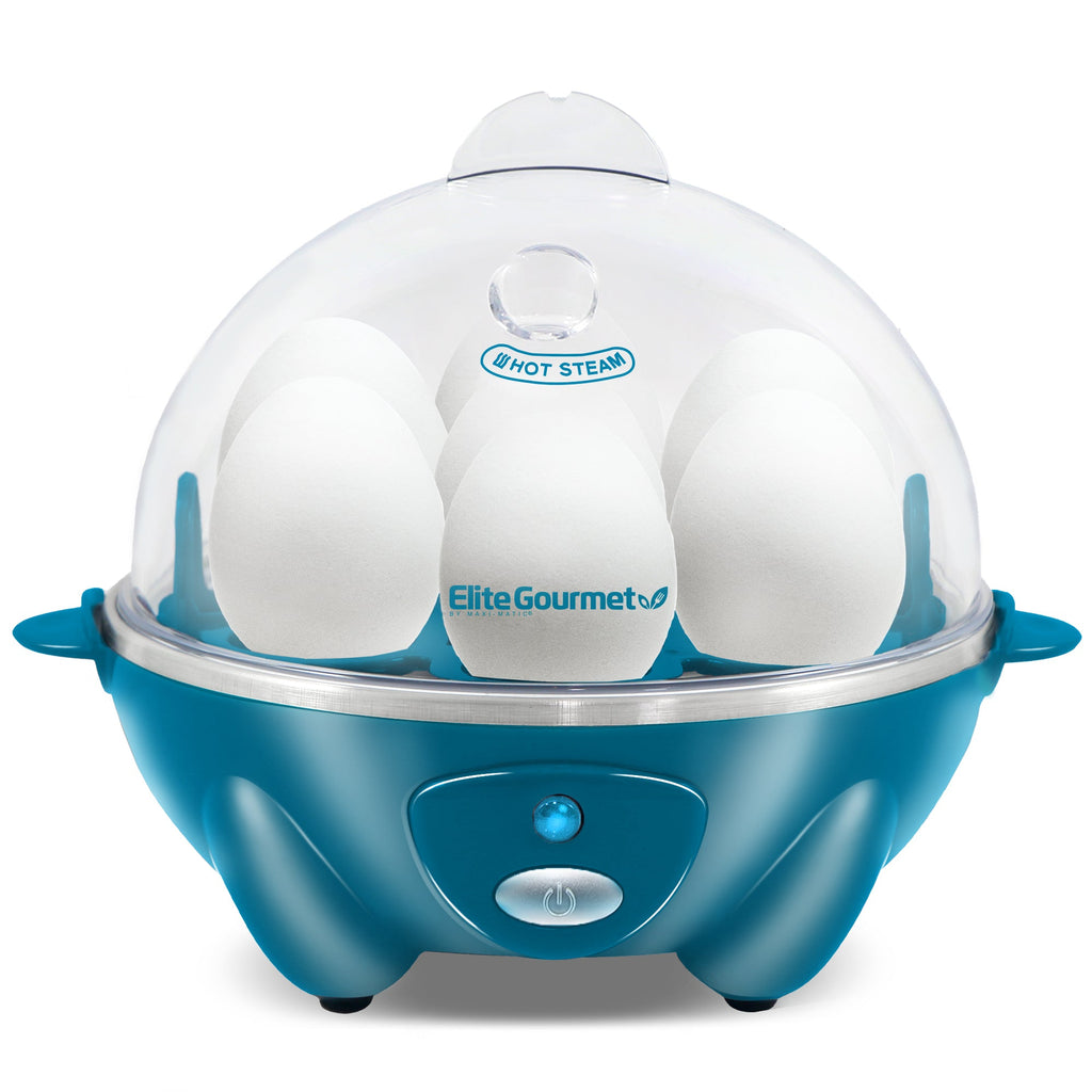 Blue Automatic Egg Cooker