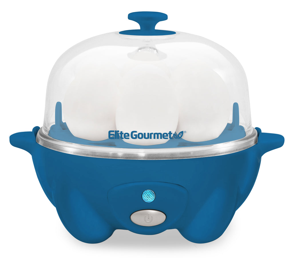 Blue Automatic Egg Cooker