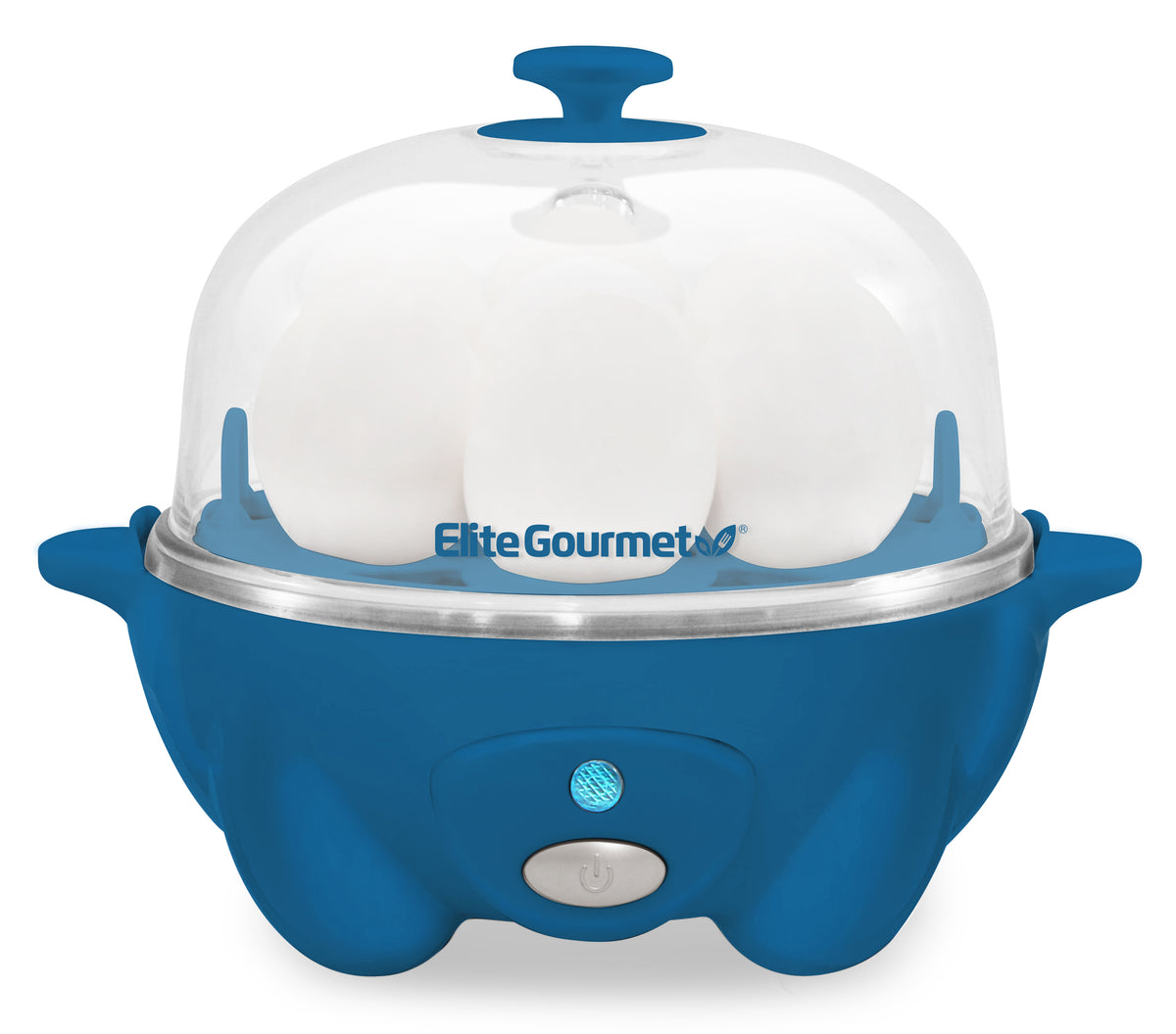 7-Egg Electric Easy Egg Cooker, Steamer, Poacher (Blue) – Shop Elite ...