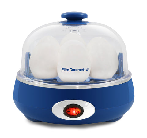 Blue Automatic Egg Cooker