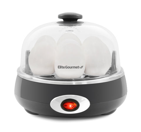 Dark Gray Automatic Egg Cooker